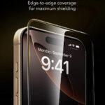 Lot de 3 protections d'écran ESR Corning Gorilla Glass UltraFit™ pour iPhone 17 Pro - Black – Image 6