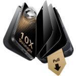 Lot de 3 protections d'écran ESR Corning Gorilla Glass UltraFit Privacy™ pour iPhone 17 Pro - Black