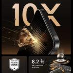 Lot de 3 protections d'écran ESR Corning Gorilla Glass UltraFit Privacy™ pour iPhone 17 / iPhone 16 Pro - Black – Image 4