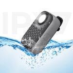 Mini enceinte Bluetooth à clip magnétique Havit SK868BT 3W IPX7 autonomie 10 h - Black – Image 4