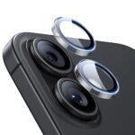 Protection d'objectif ESR Armorite Camera Lens Protectors pour iPhone 16 / iPhone 16 Plus / iPhone 17 - Clear
