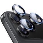 Protection d'objectif ESR Armorite Camera Lens Protectors pour iPhone 14 Pro/14 Pro Max / 15 Pro/15 Pro Max / 16 Pro/16 Pro Max / 17 Pro/17 Pro Max - Black