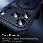 Protection d'objectif ESR Armorite Camera Lens Protectors pour iPhone 14 Pro/14 Pro Max / 15 Pro/15 Pro Max / 16 Pro/16 Pro Max / 17 Pro/17 Pro Max - Blue – Image 6