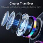 Protection d'objectif ESR Armorite Camera Lens Protectors pour iPhone 14 Pro/14 Pro Max / 15 Pro/15 Pro Max / 16 Pro/16 Pro Max / 17 Pro/17 Pro Max - Chromatic – Image 4