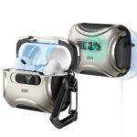Coque ESR Cyber FlickLock HaloLock pour AirPods Pro 3 - Titanium