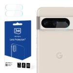Lot de 2 protection de caméra 3mk Lens Protection pour Google Pixel 8 Pro - Clear