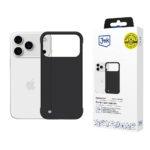 Coque 3mk Just20g Matt Case pour iPhone 17 Pro Max - Black