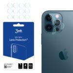 Lot de 4 protection de caméra 3mk Lens Protection pour iPhone 12 Pro - Clear