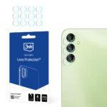 Lot de 4 protection de caméra 3mk Lens Protection pour Samsung Galaxy A14 4G / A14 5G - Clear