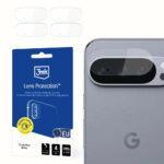 Lot de 4 protection de caméra 3mk Lens Protection pour Google Pixel 10 Pro - Clear