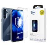 Coque + verre trempé 3mk ComfortDuo Glass + Case pour Samsung Galaxy A16 4G / A16 5G - Clear