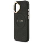 Coque Guess Peony Hot Stamp MagSafe pour iPhone 17 - Black – Image 4