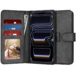 Étui portefeuille Techsuit Diary Book pour iPhone 17 Pro - Black