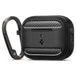 Coque Spigen Rugged Armor pour AirPods Pro 3 - Matte Black