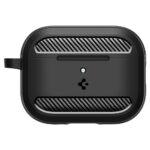 Coque Spigen Rugged Armor pour AirPods Pro 3 - Matte Black – Image 2