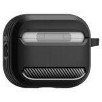 Coque Spigen Rugged Armor pour AirPods Pro 3 - Matte Black – Image 4
