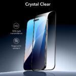 Protection d'écran ESR Armorite Screen Protector pour iPhone 16 Pro - Black – Image 2