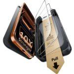 Lot de 3 protections d'écran ESR Corning Gorilla Glass UltraFit™ pour iPhone 17 Pro Max - Black