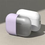 Coque Ringke Silicone pour AirPods Pro 3 - Light Purple – Image 3