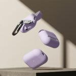 Coque Ringke Silicone pour AirPods Pro 3 - Light Purple – Image 4
