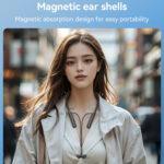 Yesido YSP22 - Écouteurs Bluetooth tour de cou - Bluetooth 5.3 - Black – Image 4