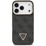 Coque Guess Hardcase 4G Triangle Logo MagSafe avec support pour iPhone 17 Pro Max - Black – Image 2