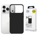 Coque 3mk Hardy MagSilicone pour iPhone 17 Pro Max - Graphite