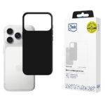 Coque 3mk Silicone Case pour iPhone 17 Pro Max - Black