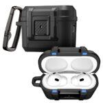 Coque Spigen Lock Fit pour AirPods Pro 3 - Matte Black – Image 6