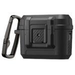 Coque Spigen Lock Fit pour AirPods Pro 3 - Matte Black