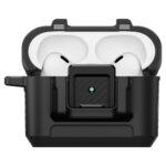 Coque Spigen Lock Fit pour AirPods Pro 3 - Matte Black – Image 2