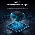 Casque Bluetooth Yesido EP08, BT 5.3, drivers 40 mm, batterie 400 mAh - Black – Image 5