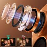 Protection d'objectif ESR Armorite Camera Lens Protectors pour iPhone 14 Pro/14 Pro Max / 15 Pro/15 Pro Max / 16 Pro/16 Pro Max / 17 Pro/17 Pro Max - Orange – Image 4