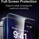 Lot de 2 protections d'écran ESR Armorite Screen Protector UltraFit (2 pack) pour iPhone Air - Clear – Image 2