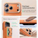 Coque ESR Cloud Soft HaloLock Kickstand pour iPhone 17 Pro Max - Orange – Image 5