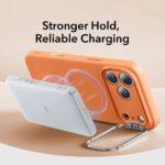Coque ESR Cloud Soft HaloLock Kickstand pour iPhone 17 Pro Max - Orange – Image 6