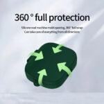 Coque Techsuit Silicone Case pour Xiaomi Redmi Buds 5 - Black – Image 3