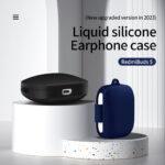 Coque Techsuit Silicone Case pour Xiaomi Redmi Buds 5 - Black – Image 5