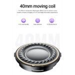 Casque Bluetooth Acefast H8 avec ANC, Bluetooth 5.4 et jusqu'à 60 h - Silver – Image 5