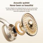 Casque Bluetooth Acefast H5 avec ANC et confort over-ear - White – Image 5