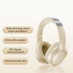 Casque Bluetooth Acefast H5 avec ANC et confort over-ear - White – Image 2