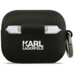 Coque Karl Lagerfeld Silicone Karl Head 3D pour AirPods Pro 3 - Black – Image 3