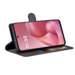 Étui portefeuille Techsuit Diary Book pour Motorola Moto G57 Power / G67 Power - Black – Image 2