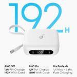 Écouteurs sans fil Soundcore P41i par Anker avec ANC et boîtier powerbank - White – Image 3