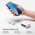 Écouteurs sans fil Soundcore P41i par Anker avec ANC et boîtier powerbank - White – Image 4