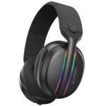 Casque gaming Proove Glimmer sans fil, 2.4 GHz + Bluetooth 5.4, batterie 900 mAh - Black – Image 4