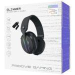 Casque gaming Proove Glimmer sans fil, 2.4 GHz + Bluetooth 5.4, batterie 900 mAh - Black – Image 6