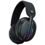 Casque gaming Proove Glimmer sans fil, 2.4 GHz + Bluetooth 5.4, batterie 900 mAh - Black / Purple – Image 2
