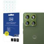 Lot de 4 protection de caméra 3mk Lens Protection pour Motorola Edge 70 - Clear