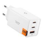 Chargeur mural Spigen Essential (EE673EU) USB, 2x Type-C, Charge rapide, Quantum Boost, 67W   - White